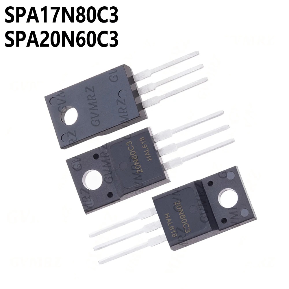 5/10PCS TO-220 SPA17N80C3 SPA20N60C3 SPA17N80C3 SPA20N60C3 TO-220 Transistor
