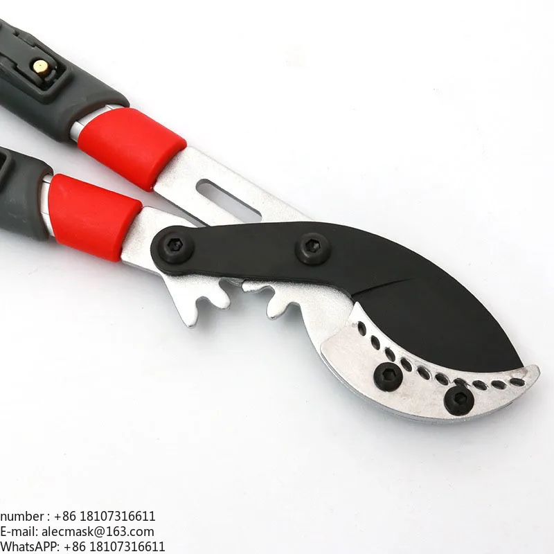 Popular Retractable Hedge Scissors 48-81 cm Length Nursery Flower Trimmer