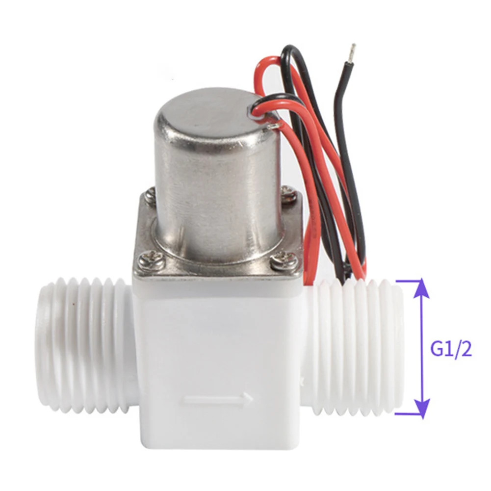 12 Inch DC 4 5V for pulse Solenoid Valve Plastic Water Control Electric for pulse Valve for Garden Irrigation and Water Systems