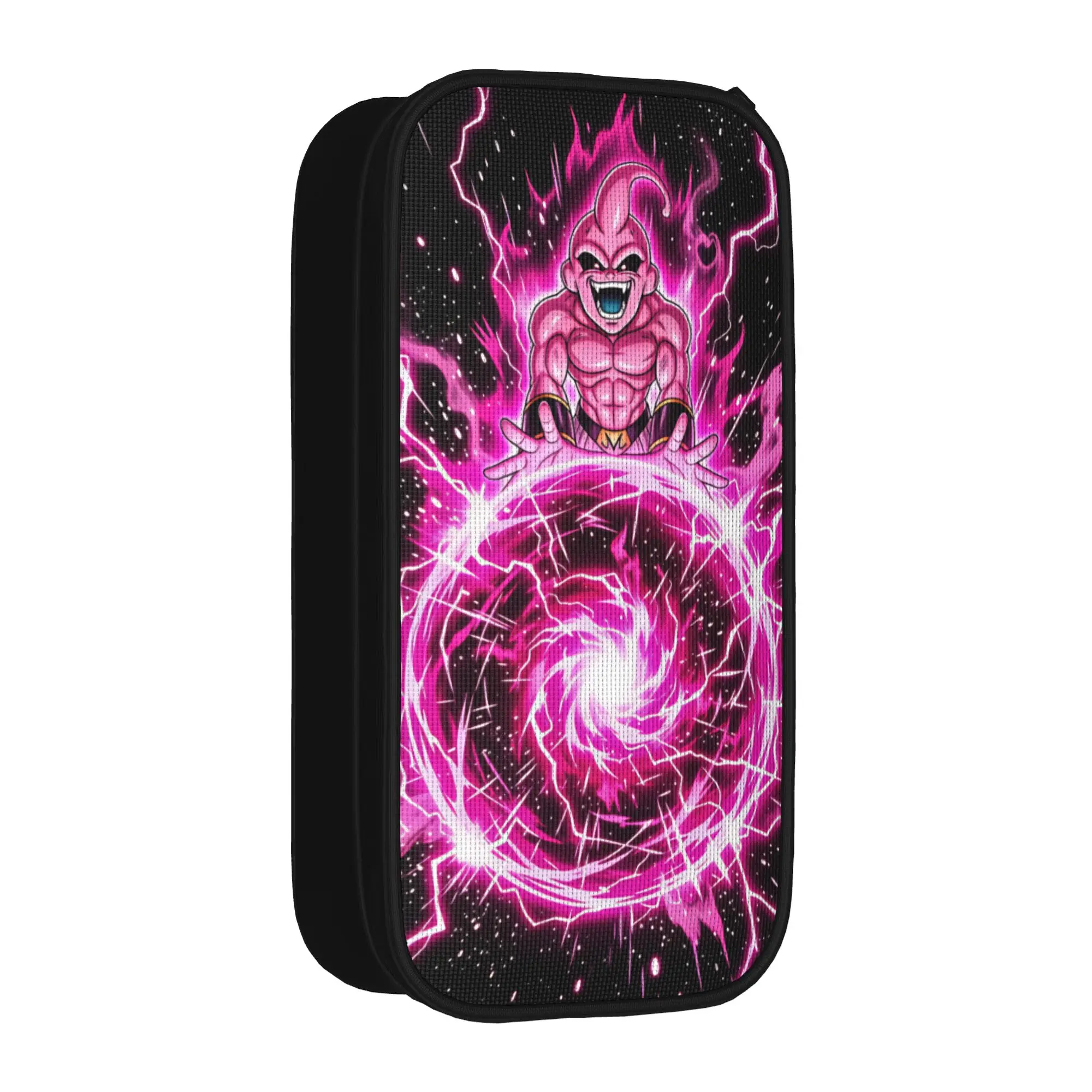 Pinks Monster  Pencil Case Dragon-Balls Zipper Pencil Pouch Students Aesthetic College School Pencil Cases Stationery Organizer