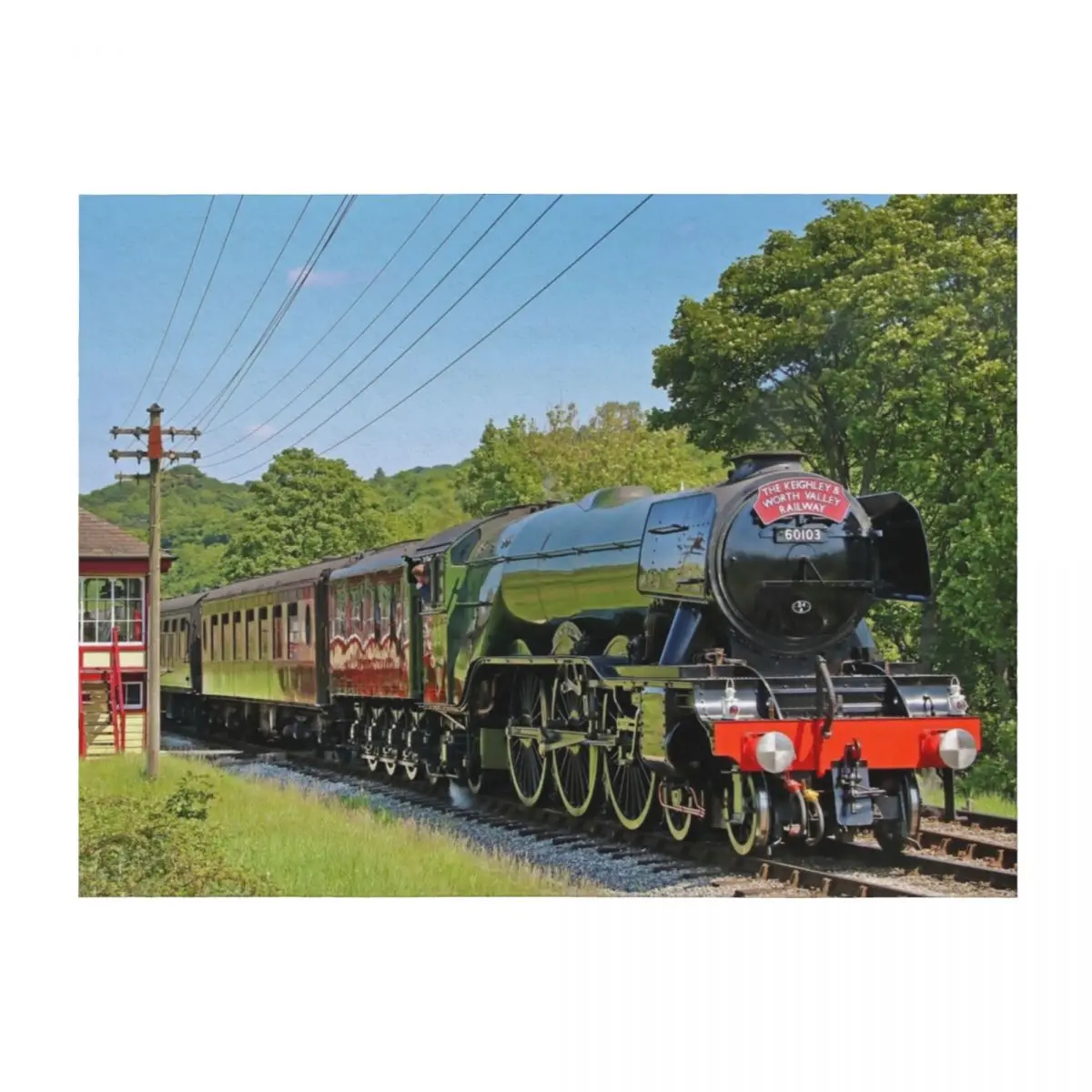 

Flying Scotsman 60103 Centenary KWVR - 10 Throw Blanket halloween For Decorative Sofa Blankets For Baby wednesday Blankets