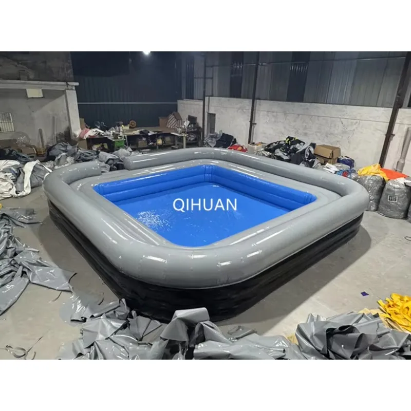 Inflatable Pool Bar, Floating Bar for Swimming Pool, Party Decor, 6 in 1 Design, Portable and Durable