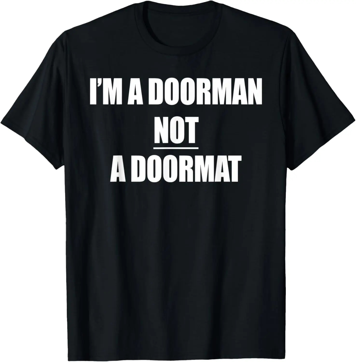 Funny Doorman Nightclub Bouncer Event Staff Security T-Shirt