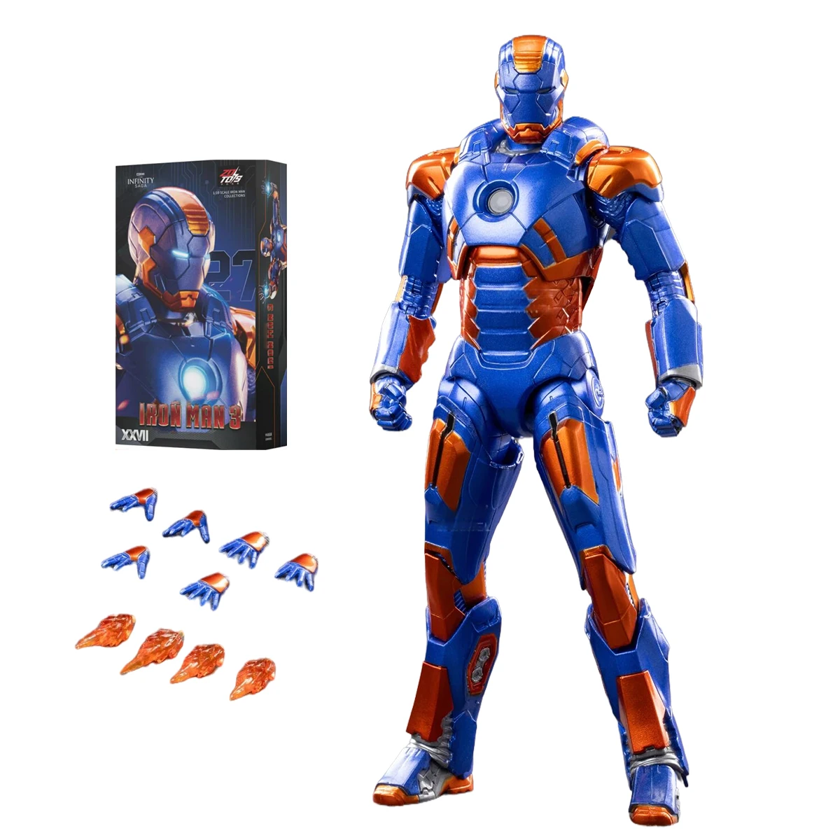 

HIPLAY ZD Toys Iron Man 1/10 Scale Action Figure