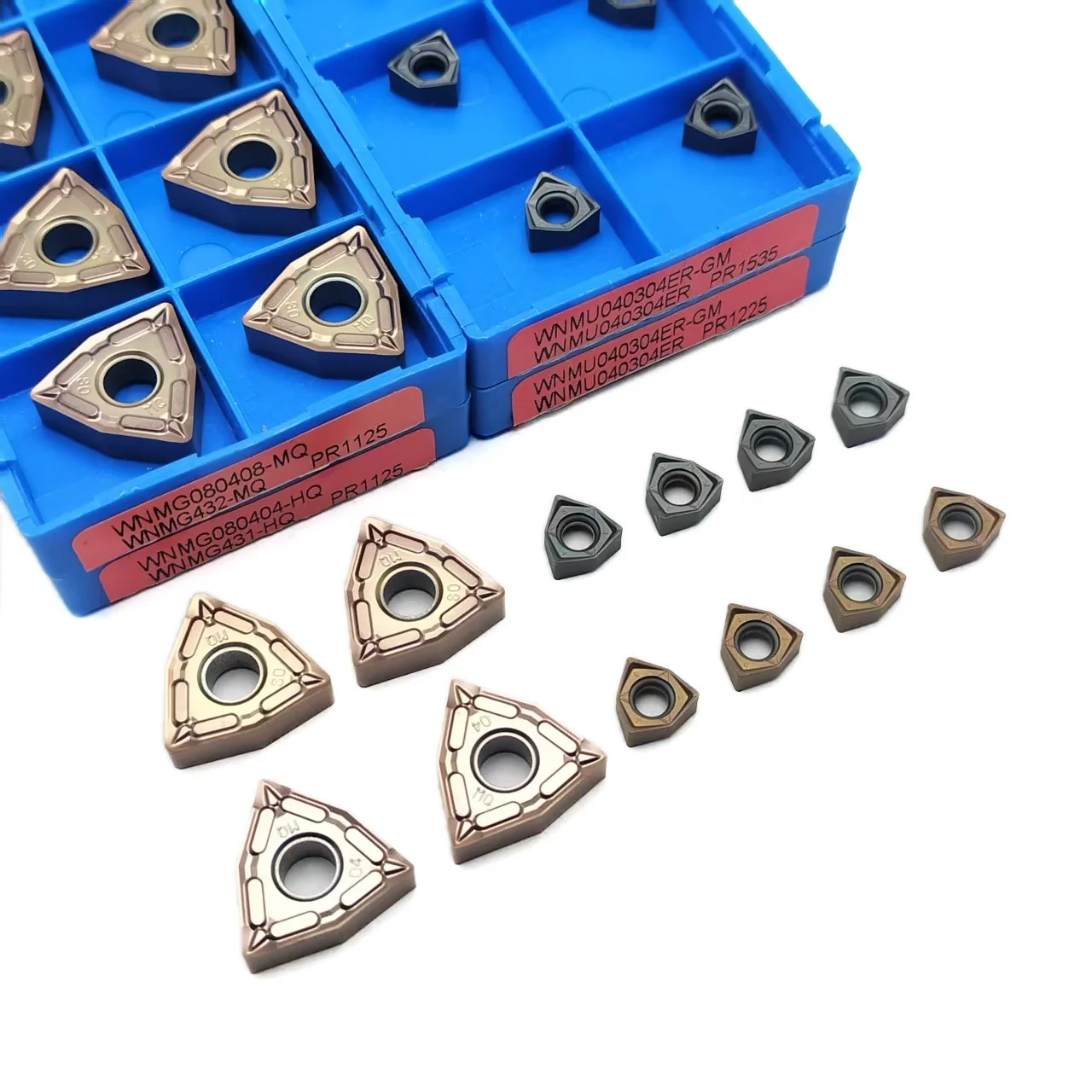 WNMG080404 080408 WNMU040304ER Carbide Insert PR1535 PR1225 CNC Hex Blade For Stainless Steel Cast Iron Machining