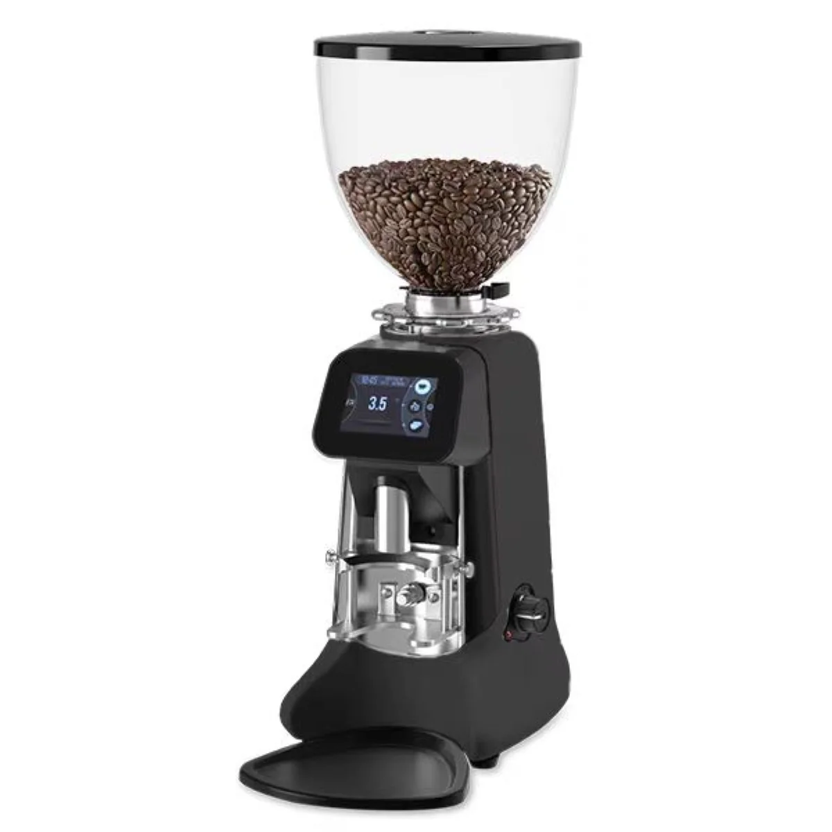 Hey Cafe Professional Commercial Digital Display Coffee Grinder 350w 64mm
