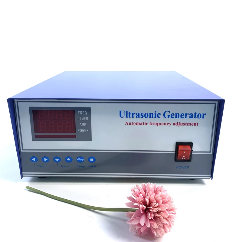 44/77/100/KHZ 1200W Multiple Frequency Ultrasonic Sound Vibration Generator With 20PCS Transducers