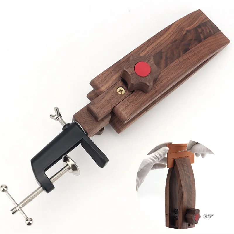 

Leather Foldable Suture Fixing Wood Clips DIY Leather Goods Wallet Making Sewing Fixation Adjustable Wooden Sewing Thread Clips