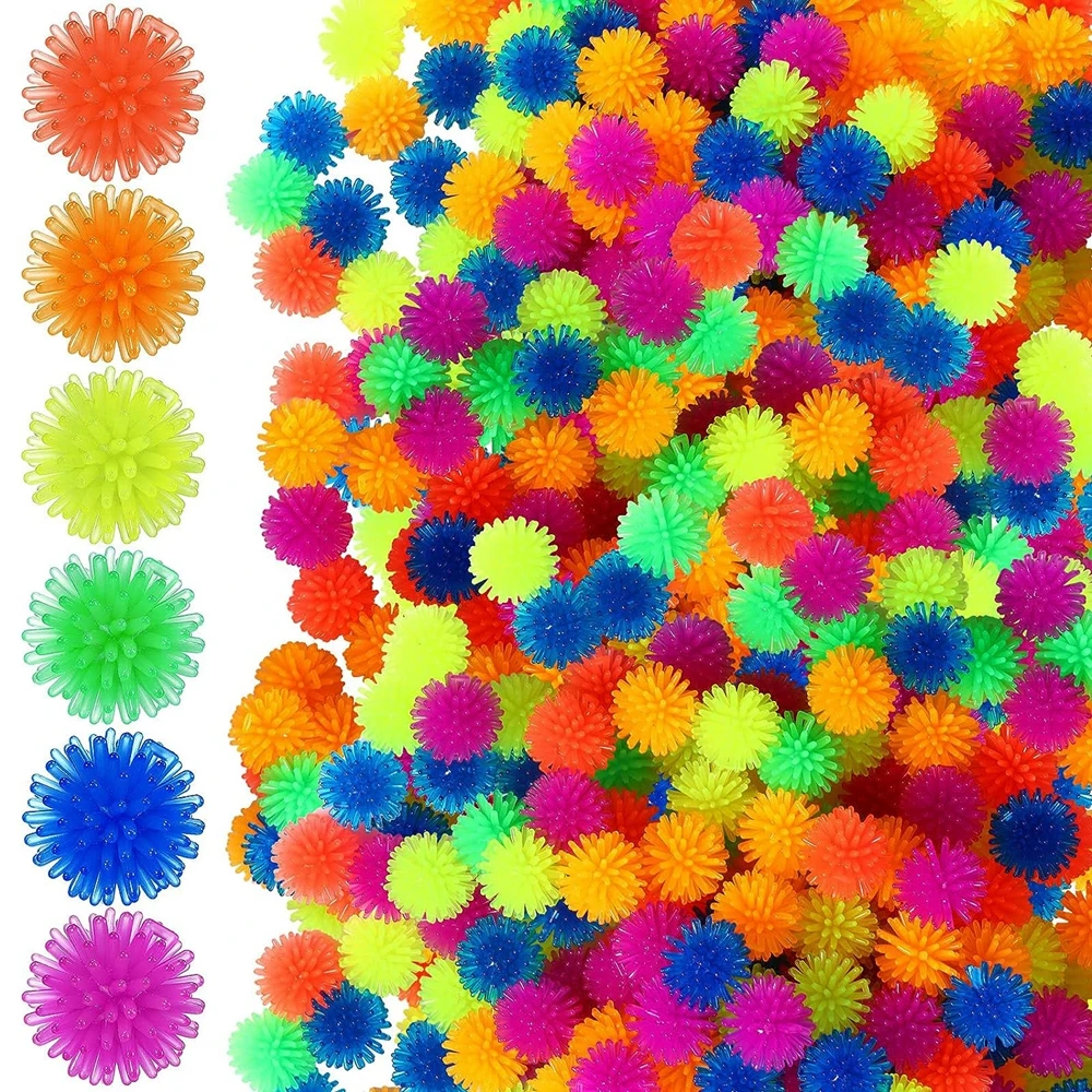 10/30PCS for Kids Boys Girls Adults Random 1.18in Mini Stress Soft Fidget Sensory Balls Toys Multi Color Birthday Party Favors