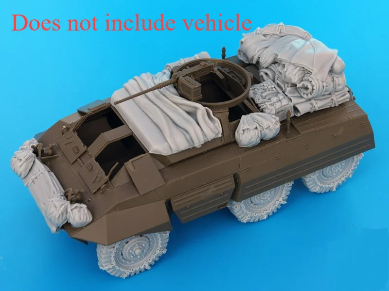 

1:35 Scale Resin Die-cast Armored Vehicle Tank Chariot Parts Modification Does Not Include Unpainted Tank Model US M20