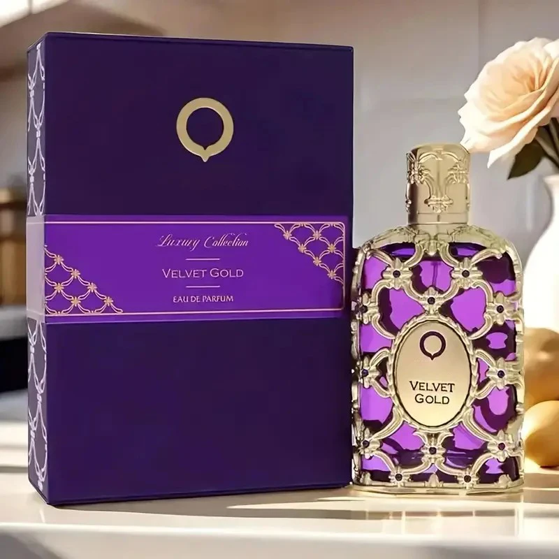 Orientica Velvet Gold Eau de Parfum مع ملاحظات البرغموت والورد والفانيليا، عطر الأزهار للنساء، يدوم طويلاً، 2.7 أونصة #3