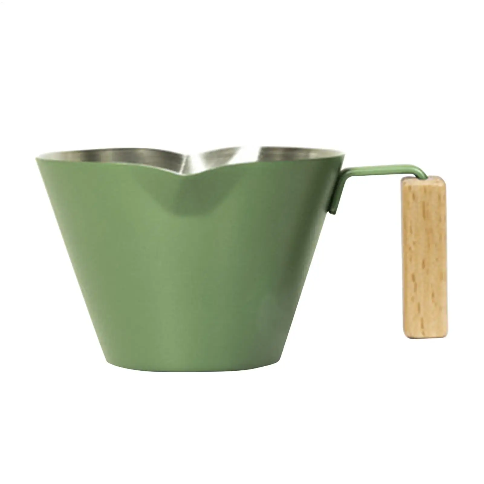 Coffee Cup 100ml Espresso Extraction Cup Stainless Steel with Scale Exquisite Ounce Coffee Cup Home Kitchen Cafe Accessories view 3