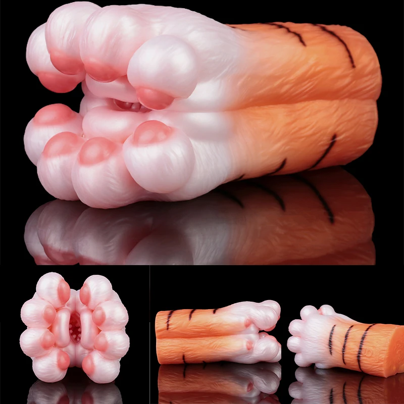 LUUK Fantasy SoftSilicone Aninal Claw Male Masturbator Pocket Pussy Stroker Realistic Textured Adult Sex Toy For Man Masturbator