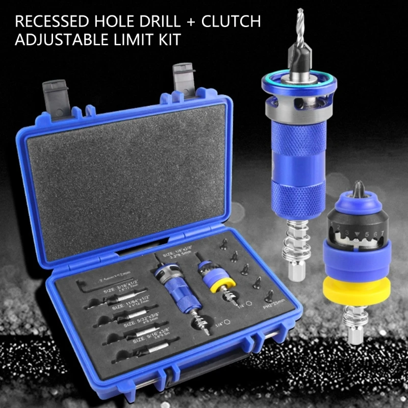 

Heavy Duty Semi Automatic Countersink Drill Bit Alloy Steel Boring Tool for Accurate Flush Mount Installations high quality