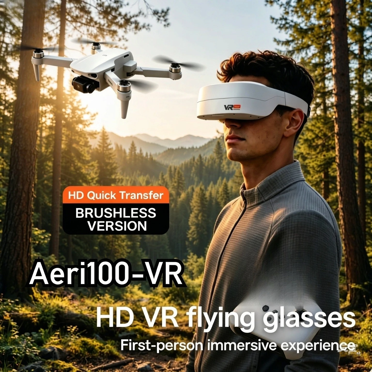 original-aeri100vr-gps-foldable-drone-8k-hd-camera-5g-wifi-screen-rc-vr-fpv-outdoor-professional-aerial-quadcopter