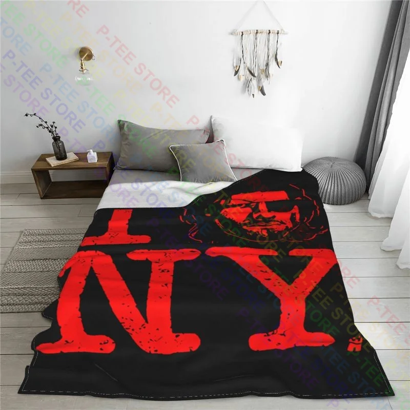 Snake Plissken Escape From New York Movie Kurt Russel Blanket Luxury Dual Purpose Decorative Sofa