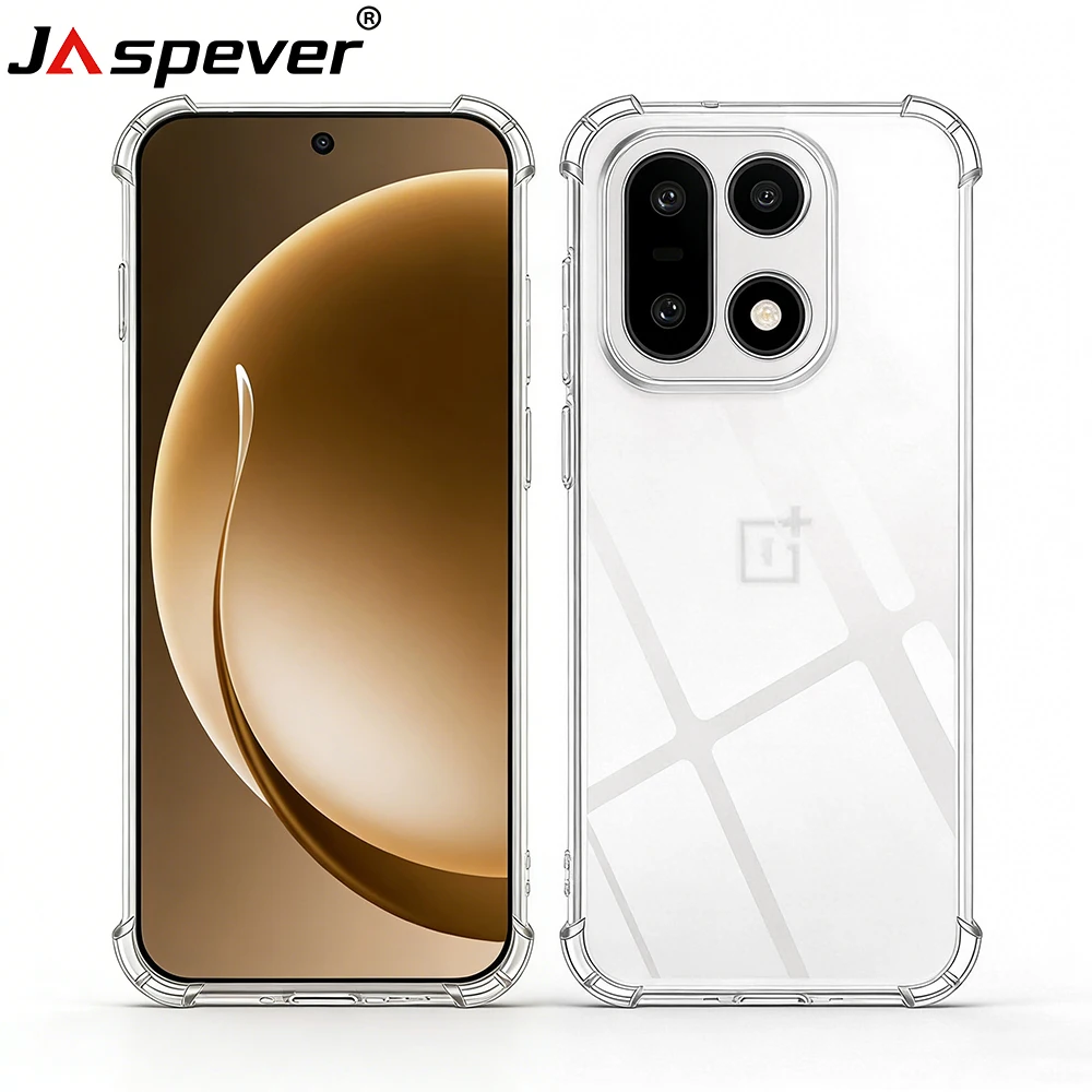 Coque souple antichoc pour Oneplus 15 15T 15R 13 13R 13T 12 12R 11 11R 10 10T 10R 9, coque transparente en silicone ultra fine 1+15 OnePlus15