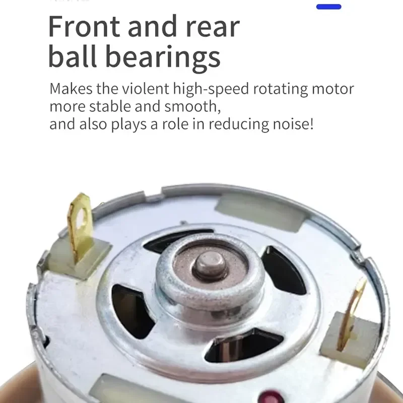 120W Vacuum Cleaner Motor with 545 Ball Bearing Large Suction Energy Saving Electric Micro Motor for Cleaner view 5