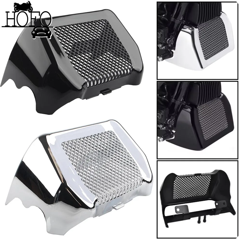 

Motorcycle Oil Cooler Cover Guard Radiator Case For Harley Touring Road King Street Glide FLHR FLHRC FLHX FLHXS FLRT 2017-UP