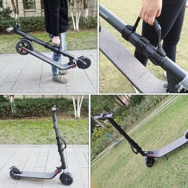 Correia antiderrapante para scooter de pontapé, correias com almofada de ombro, ferramenta confortável, esteira de ioga, cadeira de acampamento, esqui