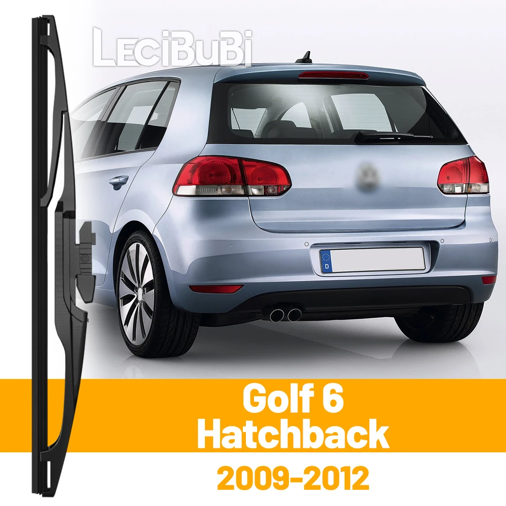Für VW Golf 6 MK6 Fließheck 2009-2012 2010 2011 Heckscheibe Scheibenwischerblatt Heckklappe Fensterwischer Zubehör