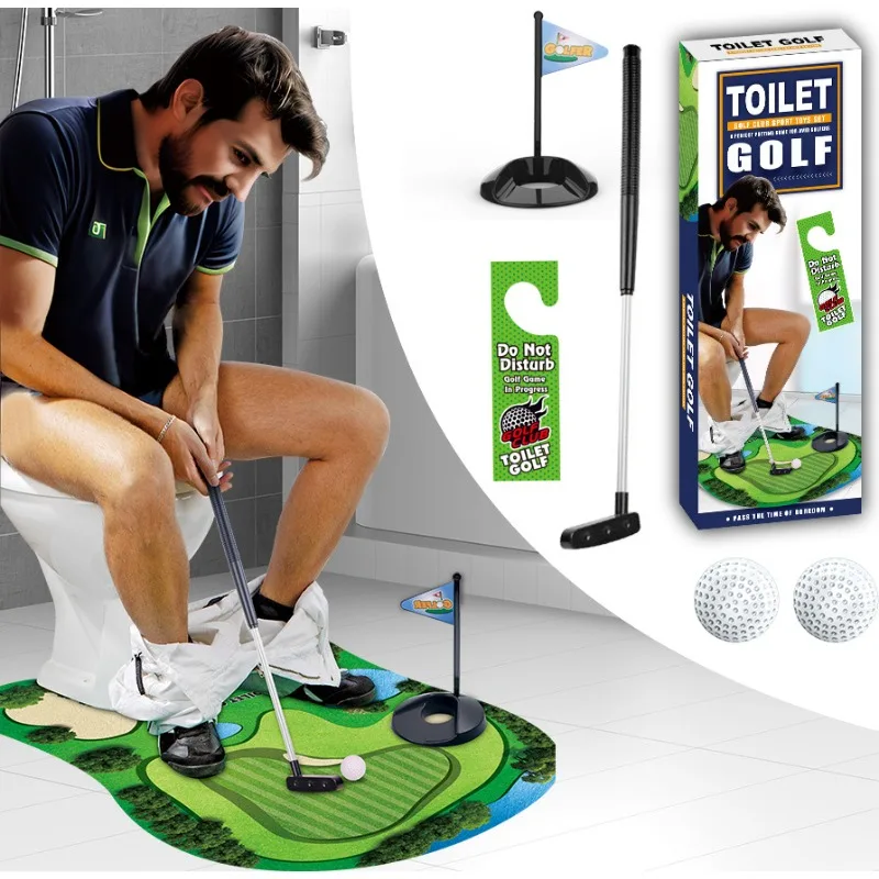 conjunto-de-bolas-de-golfe-para-jogo-mini-green-de-golfe-interno-para-banheiro-brinquedo-divertido-presente-perfeito-para-pai-ou-namorado