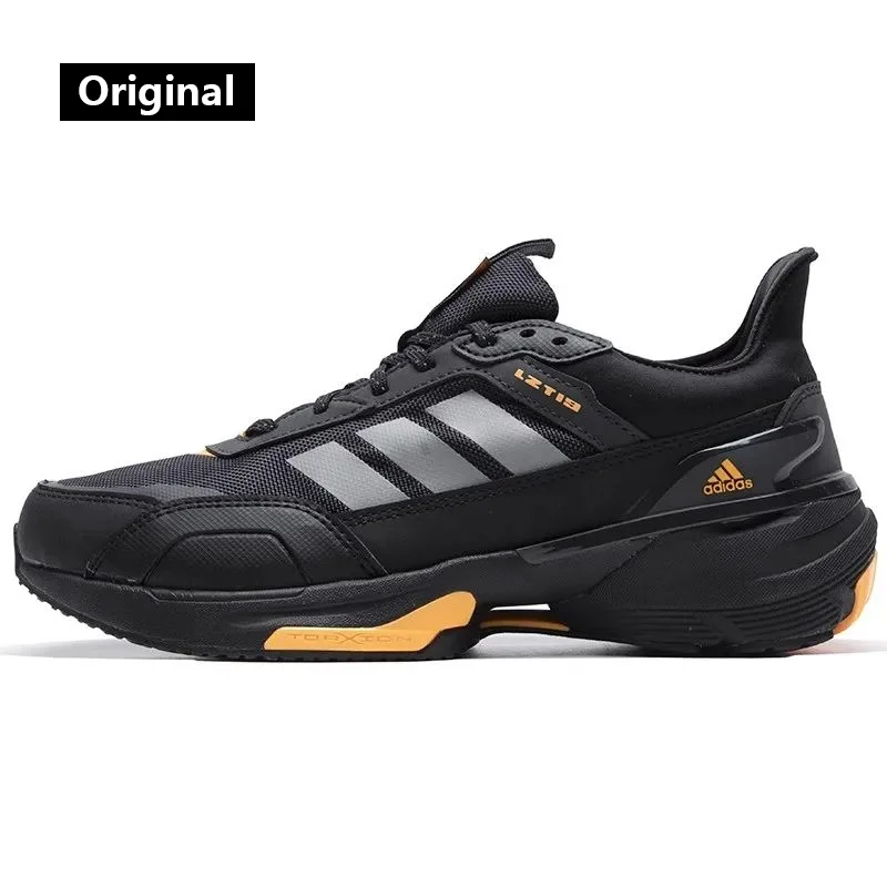 Adidas brand men's shoes 2024 new sports shoes non-slip running shoes lightweight shock-absorbing jogging shoes IE3418