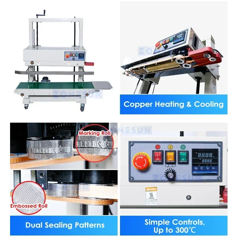 ZONESUN Pulver Auslauf Beutel Verpackung Schneckenfüllbeutel Versiegelung Verpackungsmaschine Stand Up Pounch Verschließmaschine ZS-FAL180Z1