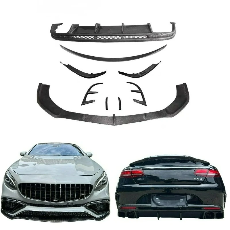 

Автозапчасти FORBenz S-Class W217 Coupe B Style Carbon Body Kit в гоночном стиле