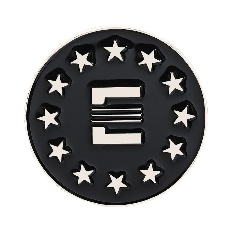RPG Games Enclave Symbol Enamel Pin Classic Anime Game E Buttons Metal Brooch Lapel Backpack Badge Funny Jewelry for Fans Gamer