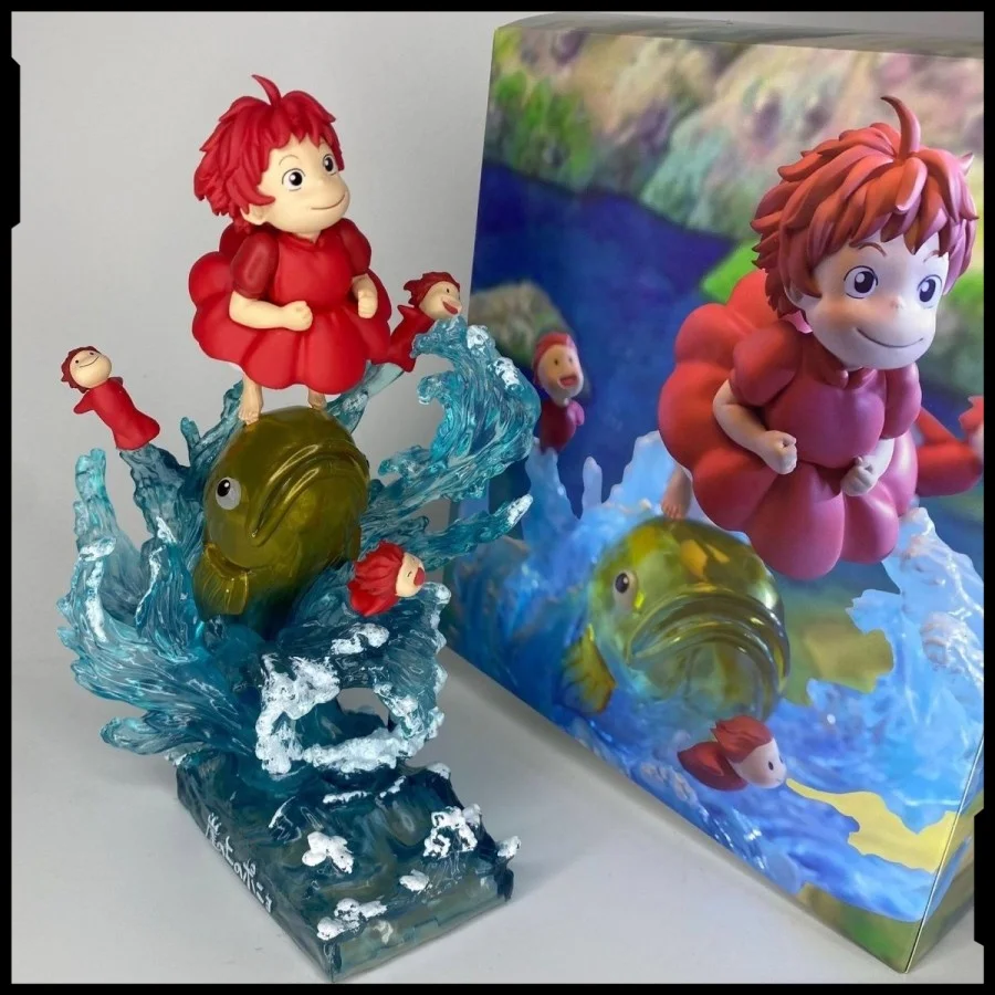 

Ponyo on the Cliff by the Sea Ponyo Action Figure 21cm Collectible Model Toy Anime Character Decoration Gift