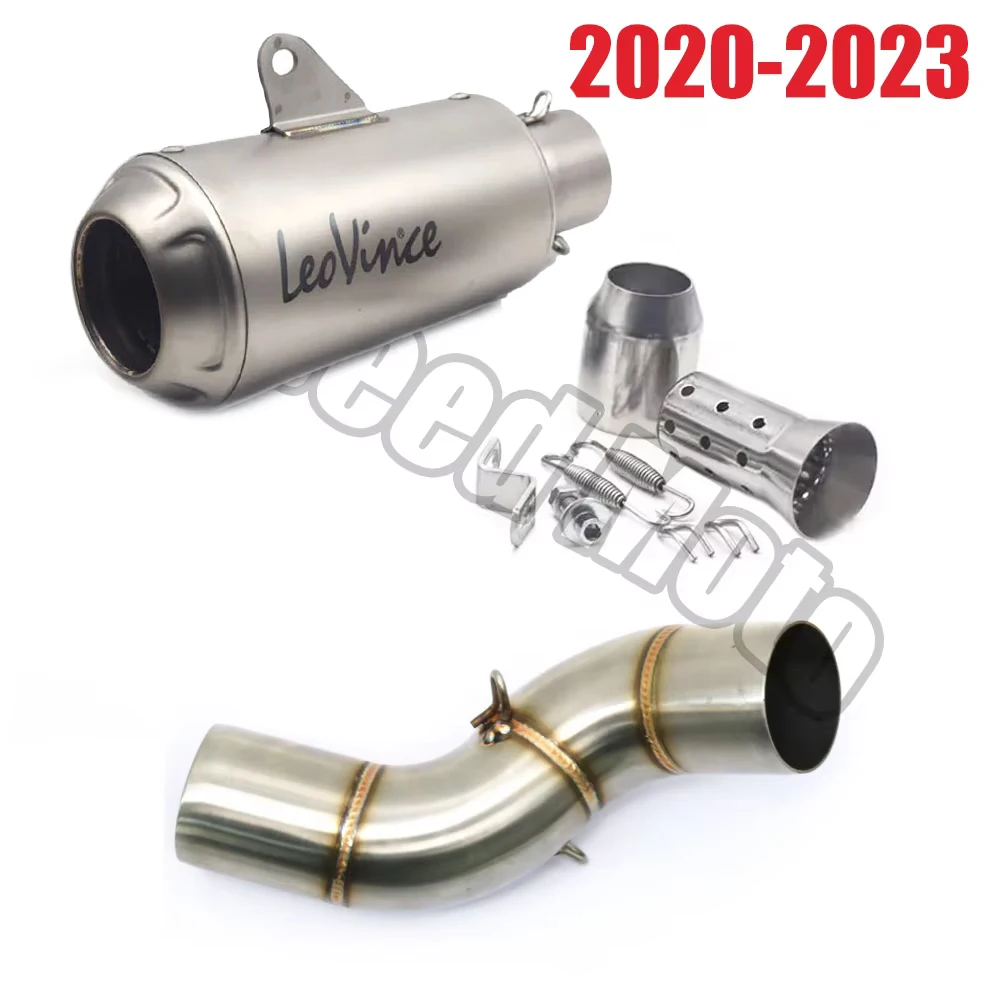 For KAWASAKI Z900 2017 2019 2020 2021 2022 2023Motorcycle Exhaust Escape System Moto Modified Muffler Middle Link Pipe DB Killer