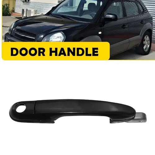Imagen 2 del producto Manija de puerta exterior de coche cromada negra para Tucson 2005-2009 delantera izquierda o derecha; 826602E020, HY1311108