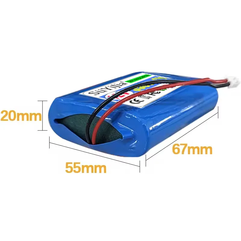 3S1P 18650 Li-ion Battery Pack 3S1P/12.6V/3500mAh/11.1V Lithium Ion Battery 18650 Used for CCTV Camera Backup Power Supply
