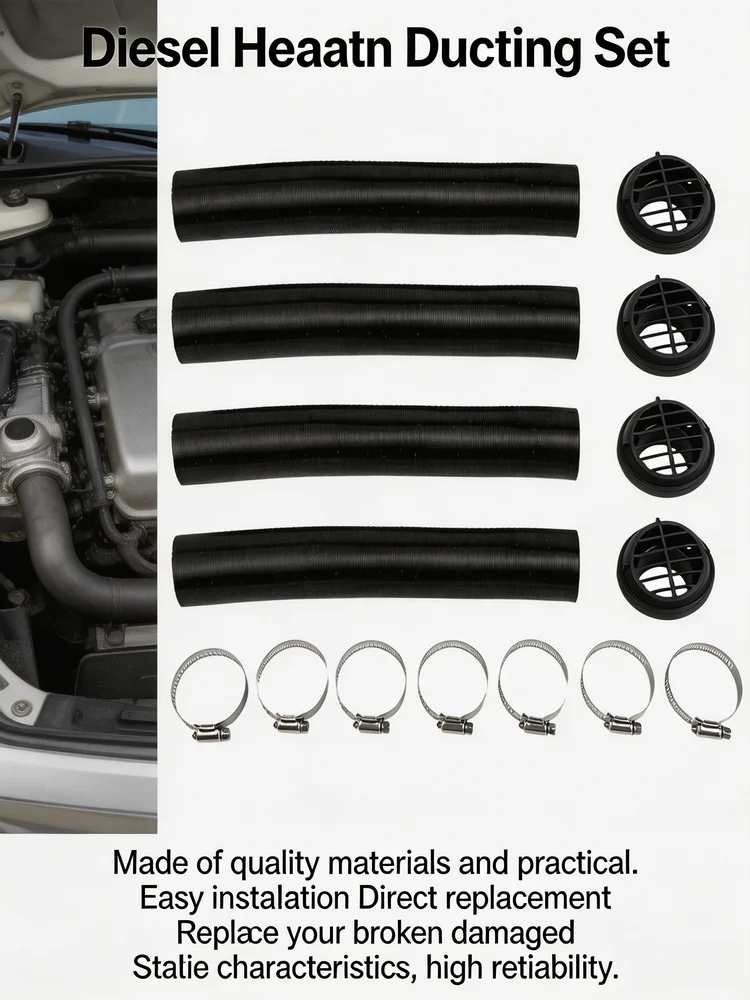 Diesel Heater Ducting Kit - 자동차 디젤 히터 덕팅 세트 16개