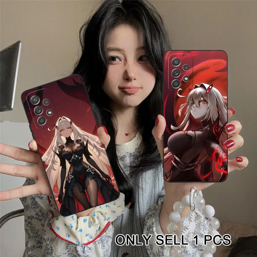Game GI Ronova Phone Case for Samsung Galaxy A26 25 24 23 22 21 17 16 15 14 13 12 11 5G Soft TPU Shockproof Cover