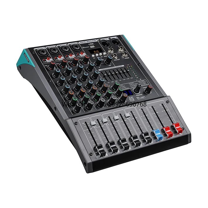 

Rayco PA4 4-Channel Professional Audio Mixer Console for Shows for Audio Video & Lighting Professionals