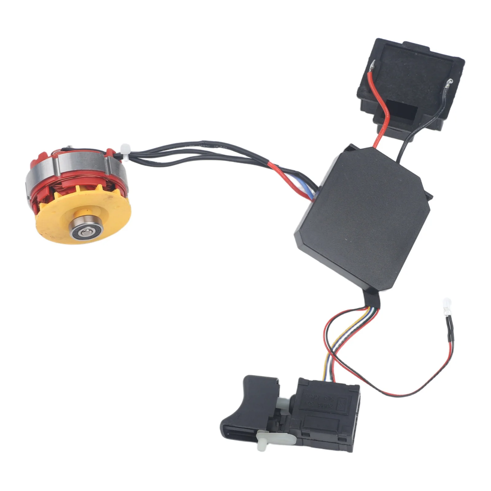 13-Tooth Gear Motor Assembly Built-in LED Compact Lightweight Metal And Plastic Brushless Lithium Drill Assembly