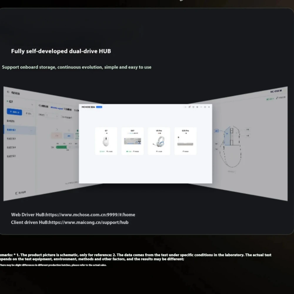 G7 Ergonomic Wireless Gaming Mouse with PAW3395 Sensor Tri-Mode Bluetooth 55g Lightweight High-Speed Custom PC Laptop Accessory