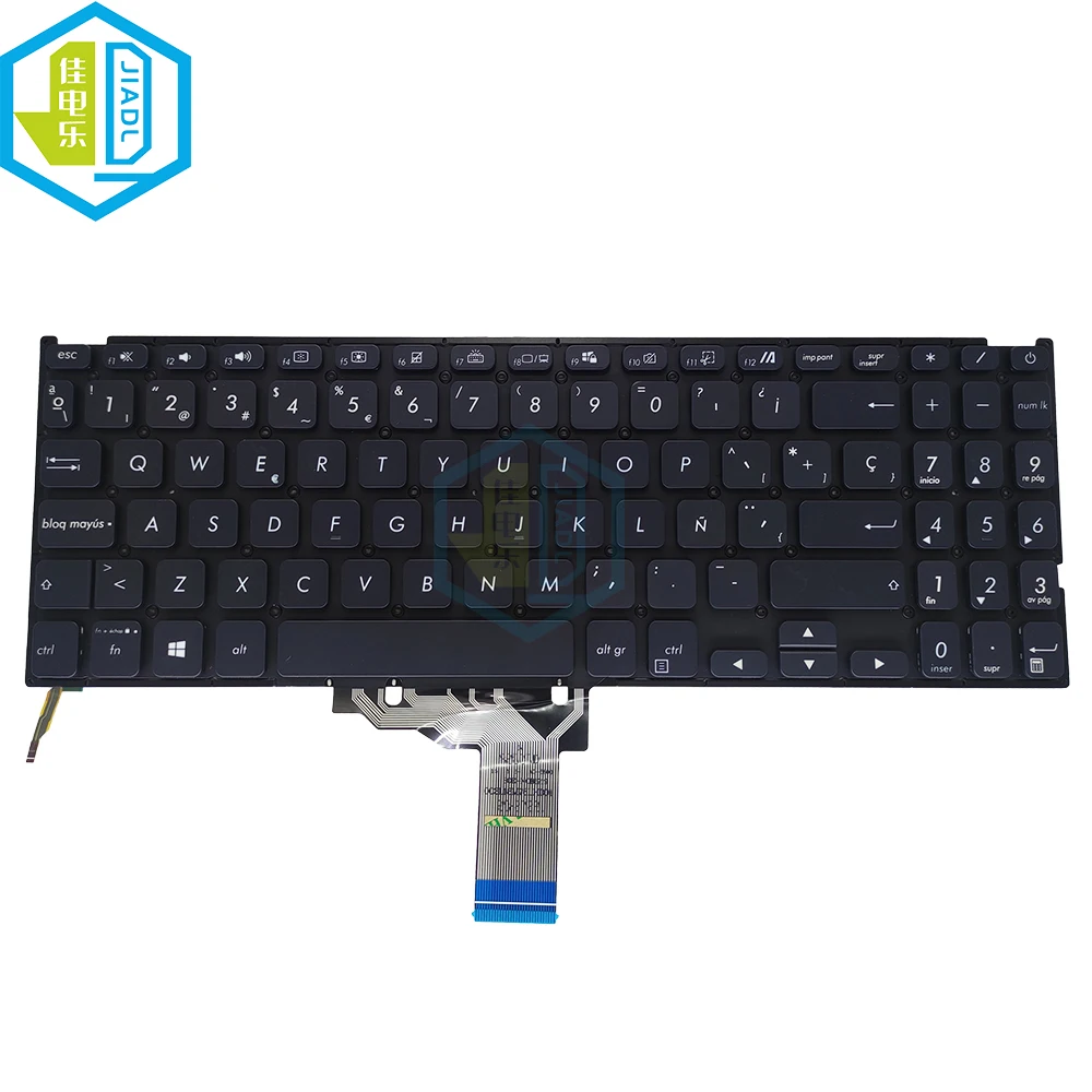 Spain Spanish Portuguese Keyboard Backlight For ASUS X509 X515 M509 Vivobook D509 X509FJ X509FL X509UB X515EA-AP X515UA X515FA