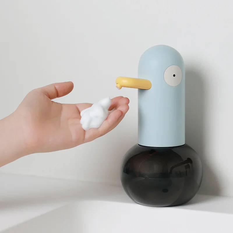 

Duck Automatic Foaming Soap Dispenser Touchless Hands-Free Dish Children's Cartoon Hand Wash Soap Dispenser for Kitchen Bathroom