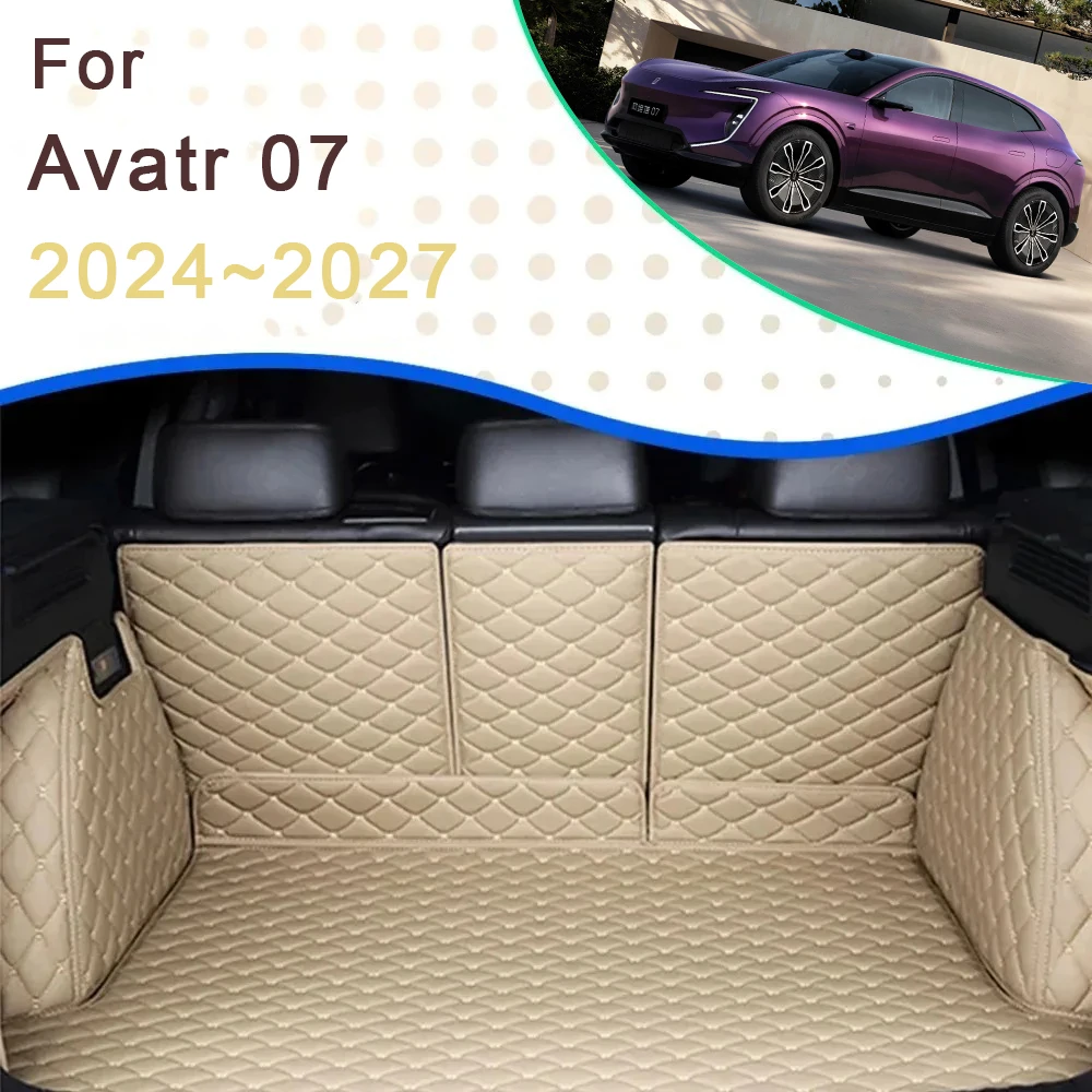 

Car Trunk Cargo Liner For Avatr 07 2024 2025 2026 2027 Waterproof Rug Rear Boor Mat Carpets Storage Pad Auto Accessories