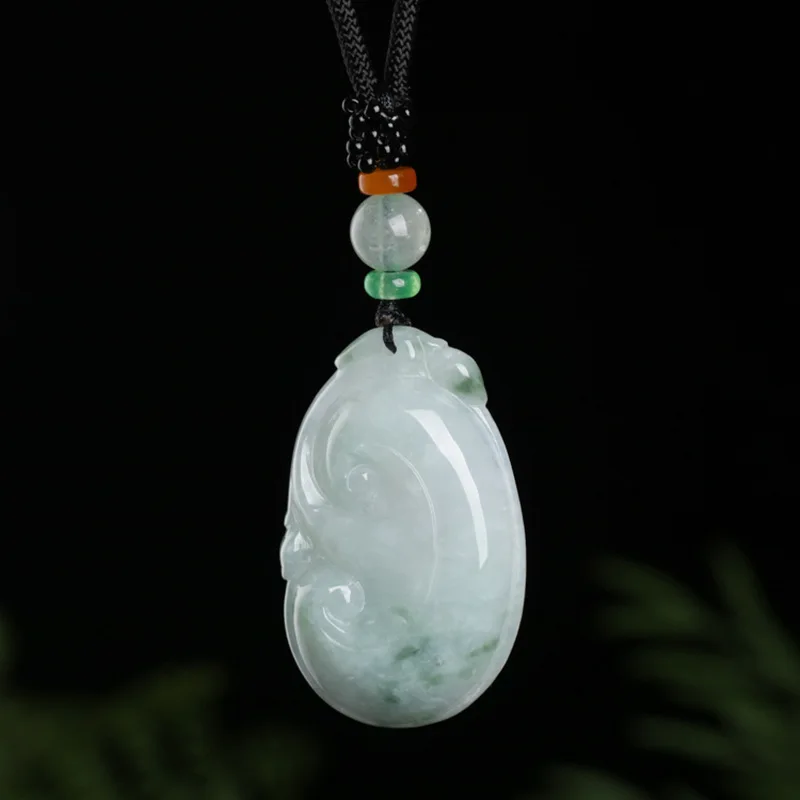 

Ювелирные изделия из натурального нефрита A+ Жадеит Ruyi Нефритовый кулон