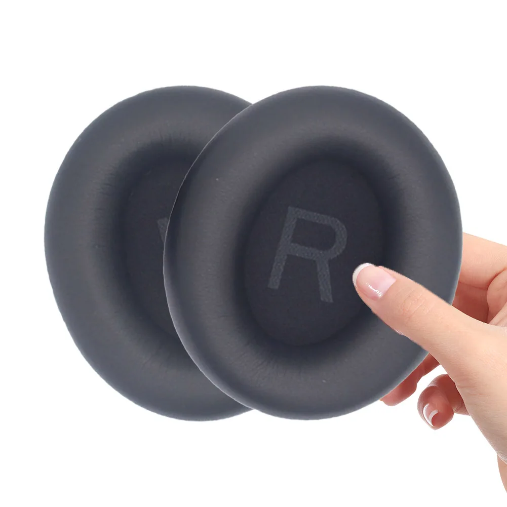 Headphone Cover Protein Leather Replacement Headphone Pads Headphone Ear Cushion for Anker Q45 for Soundcore Life Headphone