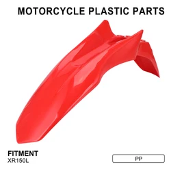 Front Fender Cover Wheel Protector Front Mudguard Motorcycle Accessories For Honda XR150L XR 150L Off-Road Bike PP Plastic
