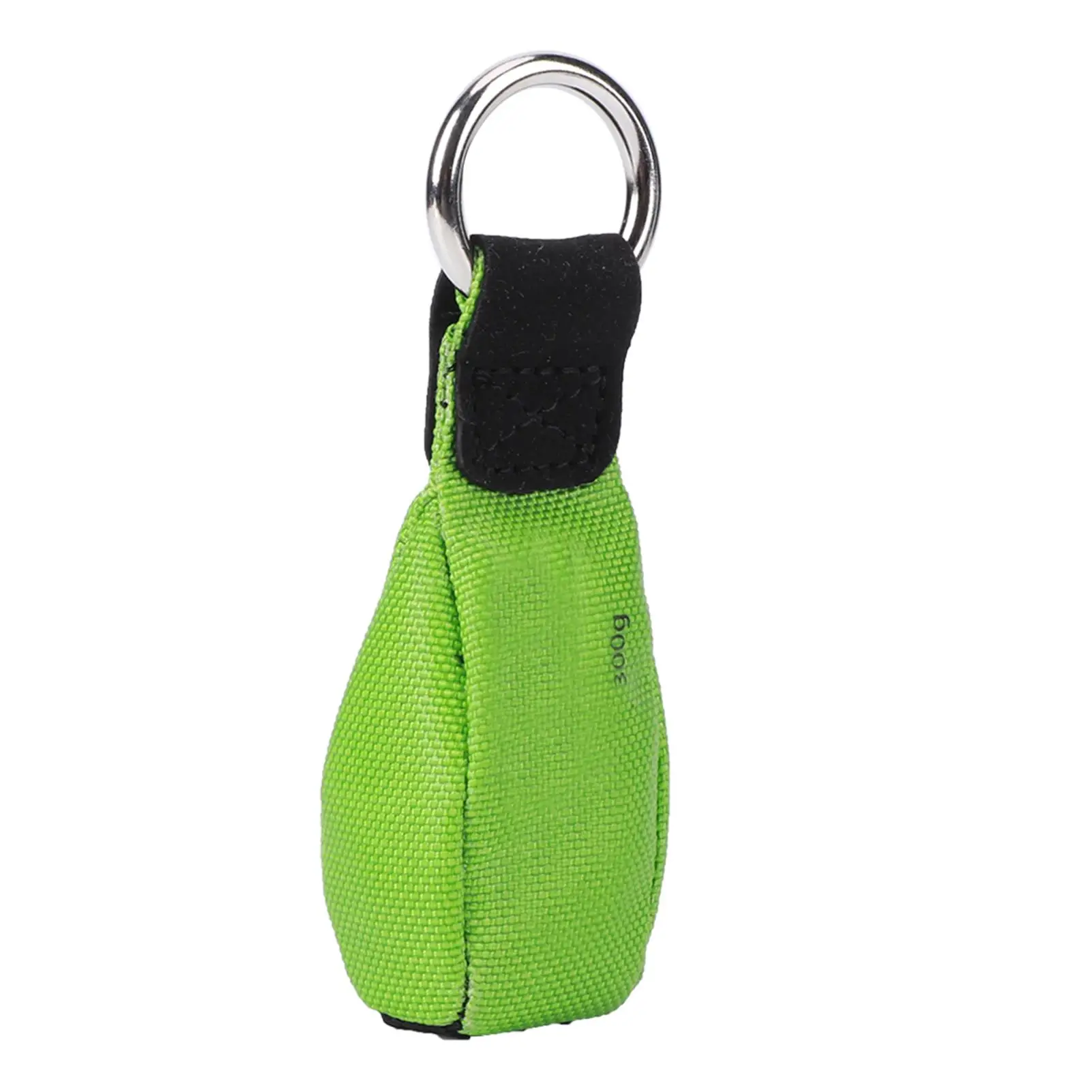 Outdoor Nylon Throw Rope Bag 12.5x4cm Microfiber Sandbags with Metal Ring for adventure Sports