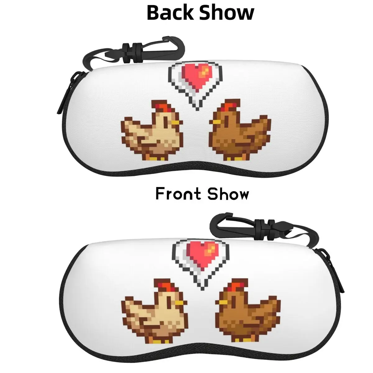 

Stardew Valley Chicken Lov Shell футляр для очков защитная коробка для солнцезащитных очков для женщин и мужчин мягкая сумка для очков