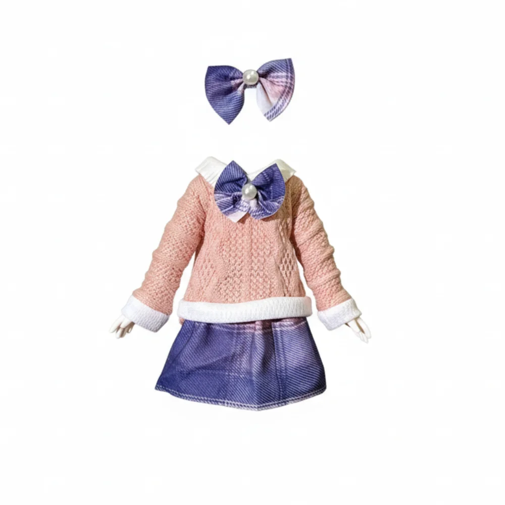 

Trendy Fashion 30cm Doll Clothes Cute Casual 1/6 BJD Doll Outfit Set Pretty Doll Dress (No Dolls and Shoes)