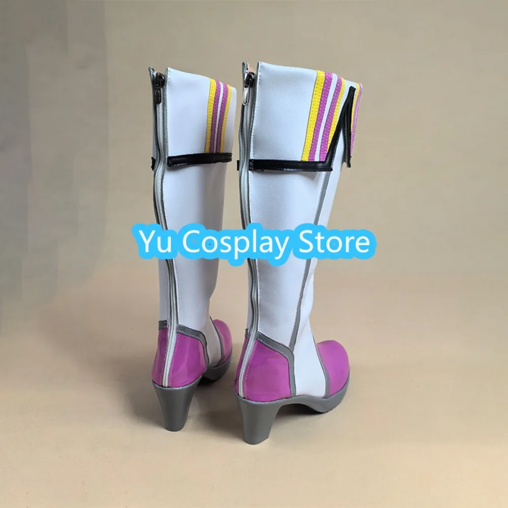Buty do cosplayu Pretty Rhythm Laala Manaka na wystawę anime, występ, buty do cosplayu anime, botki, kostiumy na Halloween, rekwizyty