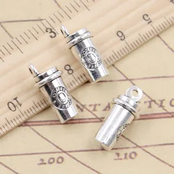 10pcs Charms 3D Coffee Cup 21x10x10mm Tibetan Silver Color Pendants Antique Jewelry Making DIY Handmade Craft